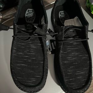 Hey Dude Black Casual Shoes